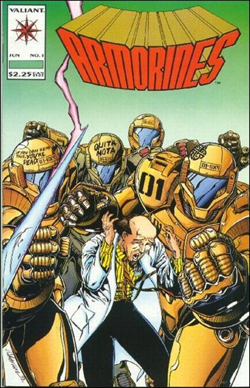 Armorines (1993) 1-A by Valiant