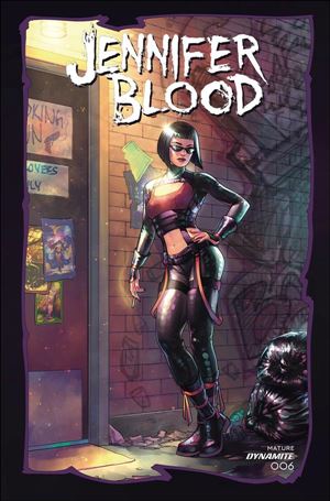 Jennifer Blood (2021) issue 6-H Meghan Hetrick Cover