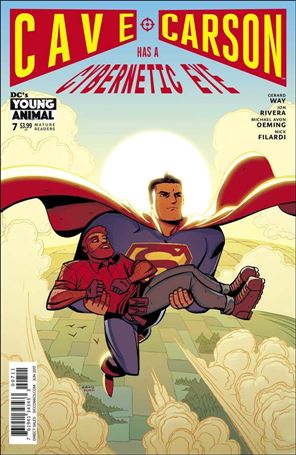 Cave Carson Has a Cybernetic Eye issue 7 Michael Avon Oeming Cover