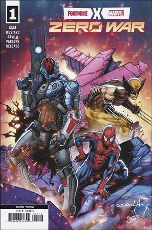 Fortnite X Marvel: Zero War issue 1-I Sergio Davila Cover (2nd Printing)