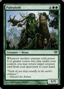 Magic the Gathering: Conflux (Base Set) card 88 Paleoloth