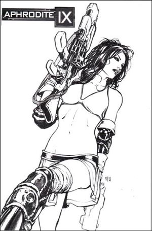 Aphrodite IX (2000) issue 0-H Jay Company Convention Sketch Cover
