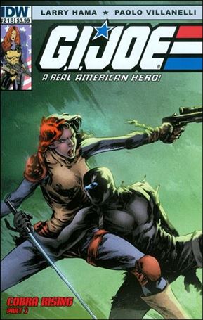 G.I. Joe: A Real American Hero issue 218 Paolo Villanelli Cover