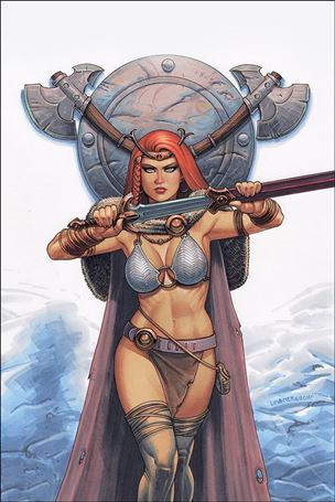 Red Sonja (2019) issue 3-L Joseph Michael Linsner Virgin Cover