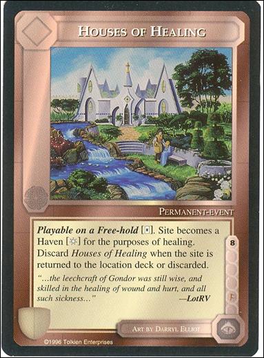 Middle-Earth: The Dragons (Base Set) card 70 Houses of Healing