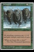 Magic the Gathering: 5th Edition (Base Set) card 327 Stampede