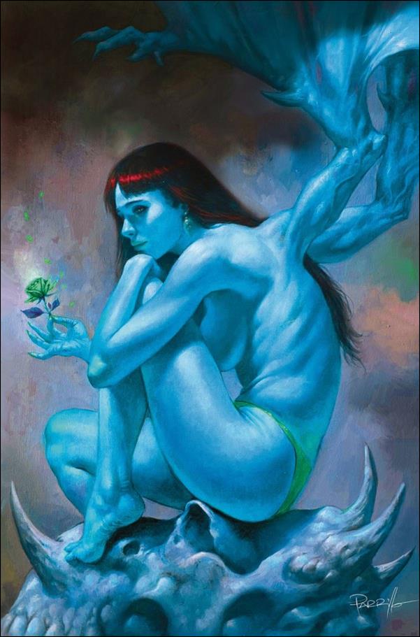 Vampirella (2019) issue 672-H Lucio Parrillo Ultraviolet Virgin 1:10 Cover