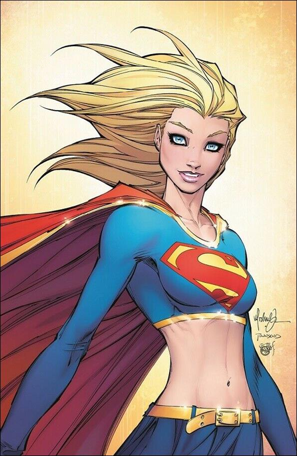 Supergirl (2005) issue 1-G Michael Turner Yellow Virgin Cover 1/1000