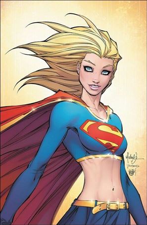 Supergirl (2005) issue 1-G Michael Turner Yellow Virgin Cover 1/1000