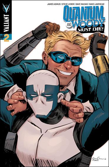 Quantum and Woody Must Die issue 2-C Sina Grace Cover