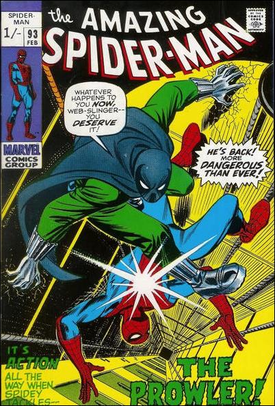 Amazing Spider-Man (1963) issue 93-B UK Price Cover