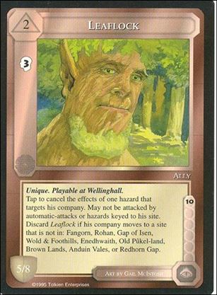 Middle-Earth: The Wizards (Base Set) card 244 Leaflock