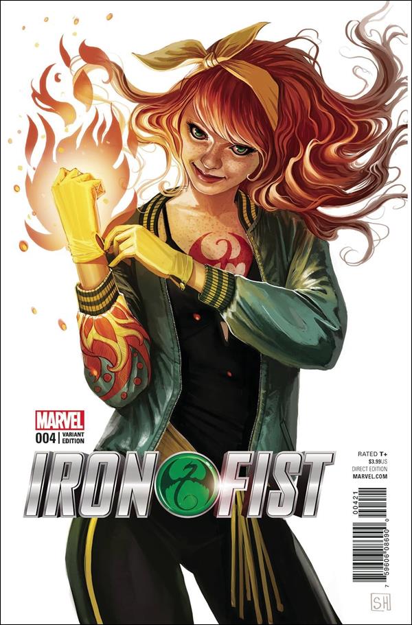 Iron Fist (2017) issue 4-B Stephanie Hans Mary Jane Cover
