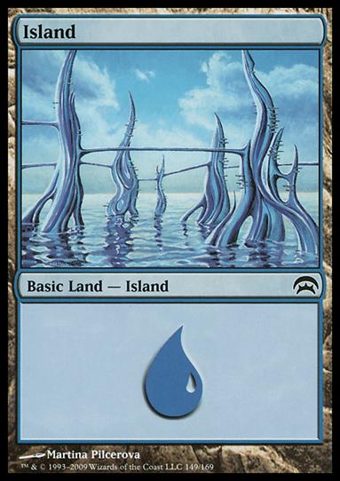 Magic the Gathering: Planechase (Base Set) card 149 Island