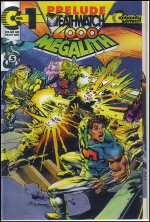 Megalith (1993) issue 1 Polybagged Gatefold Cover