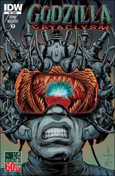 Godzilla: Cataclysm issue 4 Dave Wachter Cover