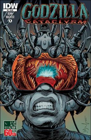 Godzilla: Cataclysm issue 4 Dave Wachter Cover