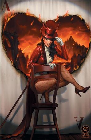 Zatanna: Bring Down the House issue 5-D Oscar Vega Virgin 1:25 Cover