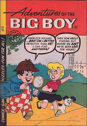 Adventures of the Big Boy issue 98-B West Coast Cover