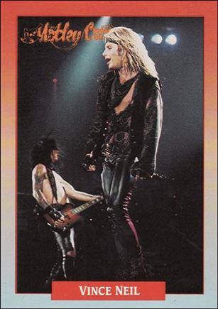 Rock Cards (Base Set) card 28 Vince Neil