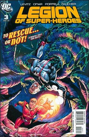 Legion of Super-Heroes (2010) issue 3 Yildray Cinar Cover
