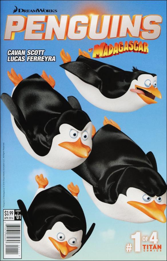 Penguins of Madagascar (2016) issue 1 Lucas Ferreyra Standard Cover 