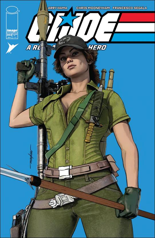 G.I. Joe: A Real American Hero (2023) issue 303-D Mike Mayhew Trade Dress Exclusive Cover
