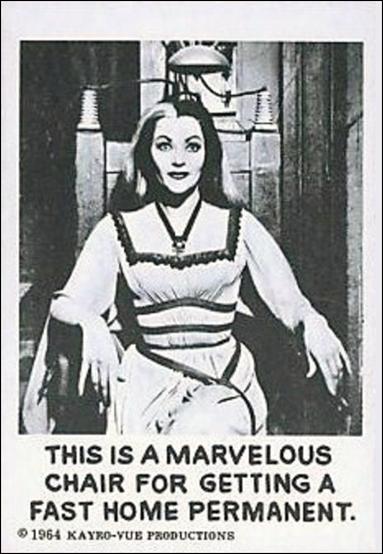 Munsters (Base Set) card 39 This is a Marvelous Chair for Getting a Fast Home 