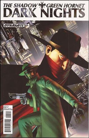Shadow / Green Hornet: Dark Nights issue 1.00-B John Cassaday Cover