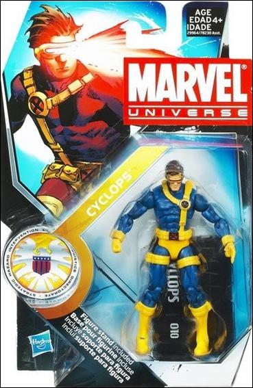 Marvel Universe (Series 3) figure 010 Cyclops (Jim Lee Costume)