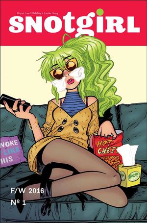 Snotgirl issue 1-B Bryan Lee O'Malley Cover