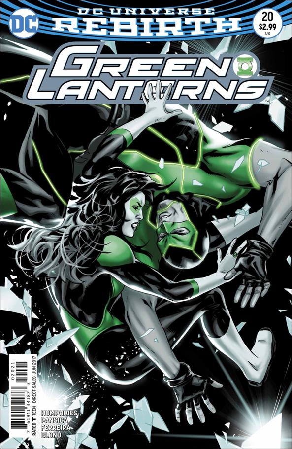 Green Lanterns issue 20-B Emanuela Lupacchino Cover
