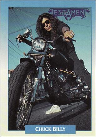 Rock Cards (Base Set) card 137 Chuck Billy