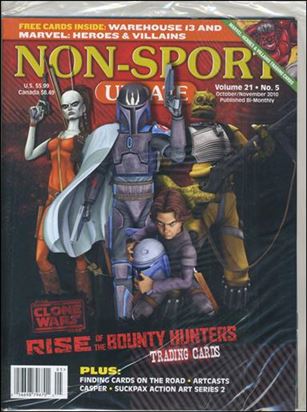 Non-Sport Update (2010) issue 5 Polybagged with Price Guide and Promos