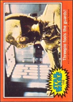 Star Wars: Series 2 (Base Set) card 110 Threepio fools the guards!