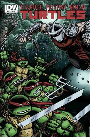 Teenage Mutant Ninja Turtles (2011) issue 35-C Kevin Eastman 1:10 Fan Club Cover