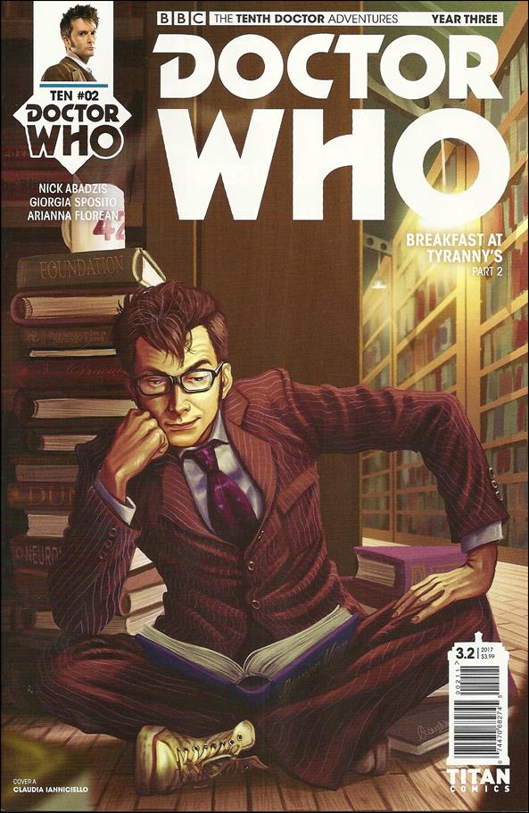 Doctor Who: The Tenth Doctor Year Three issue 2 Claudia Ianniciello Cover