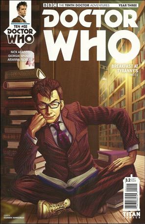 Doctor Who: The Tenth Doctor Year Three issue 2 Claudia Ianniciello Cover