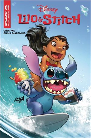 Lilo & Stitch issue 1-F David Nakayama Foil Cover