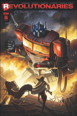 Revolutionaries issue 8-D Pierre Droal 1:10 Cover