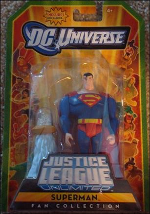 DC Universe: Justice League Unlimited Fan Classics figure 2 Superman with Kandor