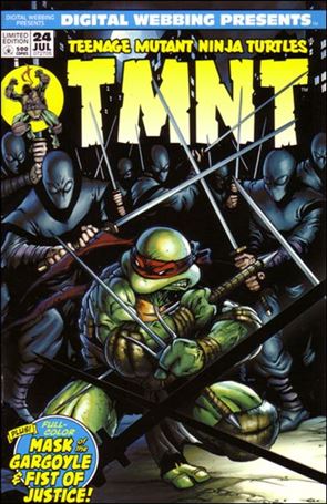 Digital Webbing Presents issue 24-C "TMNT" Cover 1/500