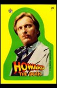 Howard the Duck (Movie) (Sticker Subset) card 20