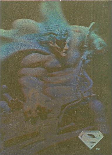 Superman Holo Series (Gold Hologram Parallel Base Set) card 41 The Solution 
