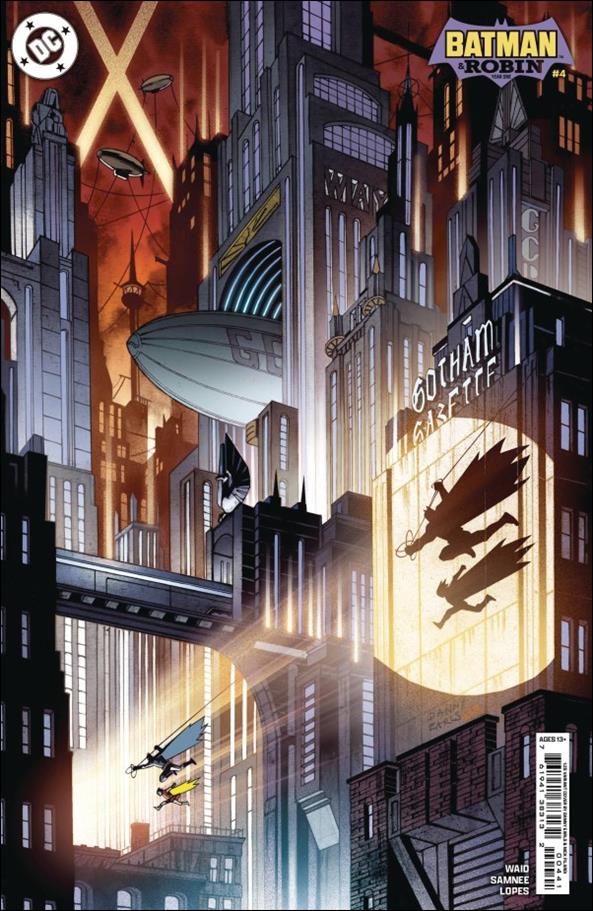 Batman and Robin: Year One  issue 4-D Danny Earls 1:25 Cardstock Cover