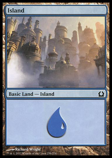 Magic the Gathering: Return to Ravnica (Base Set) card 258 Island