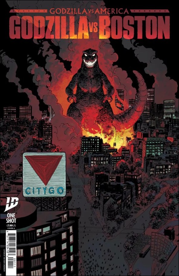 Godzilla vs. America: Boston 1-A by IDW