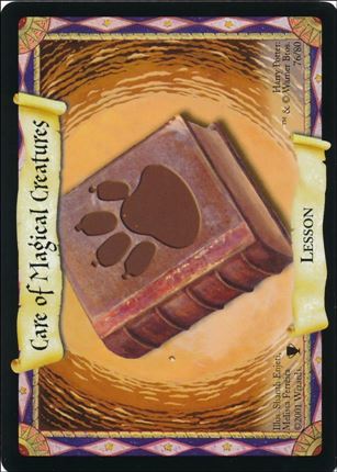 Harry Potter: Quidditch Cup (Base Set) card 76 Care of Magical Creatures