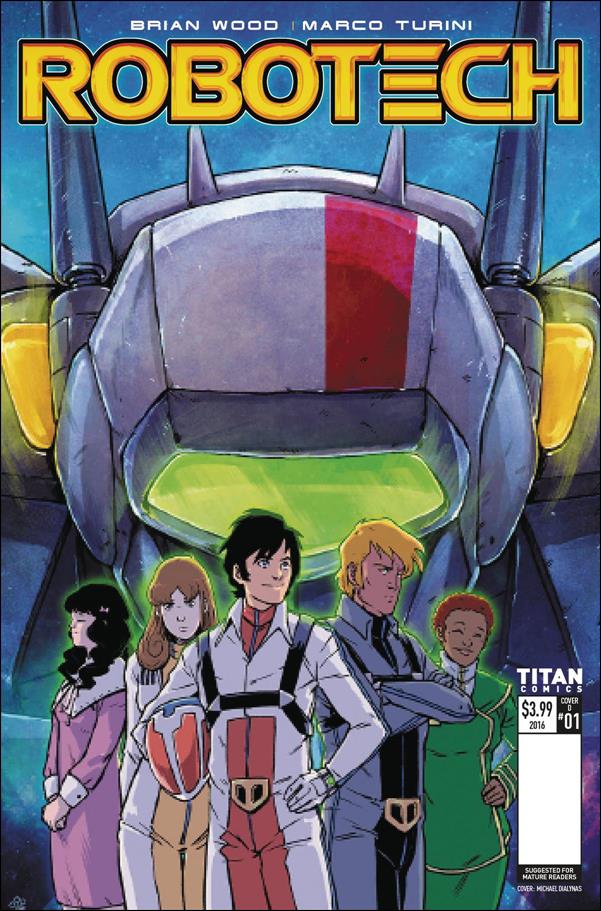 Robotech (2017) issue 1-D Michael Dialynas Cover