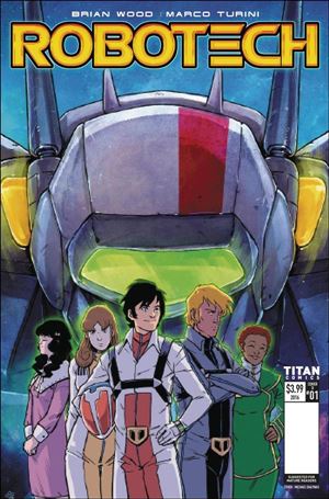 Robotech (2017) issue 1-D Michael Dialynas Cover